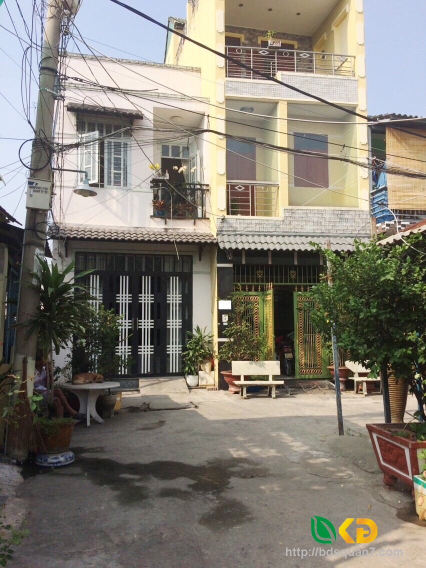 Bán gấp nhà 1 lầu hẻm xe hơi 6m 2177 Huỳnh Tấn Phát huyện Nhà Bè